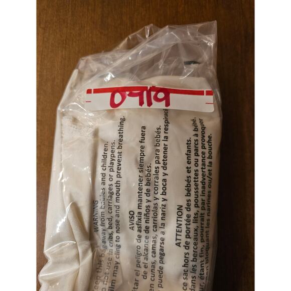 Vintage Sears Lingerie Slip  Nylon Lace Nightgown Size 38 Average Length (719) - Picture 7 of 7